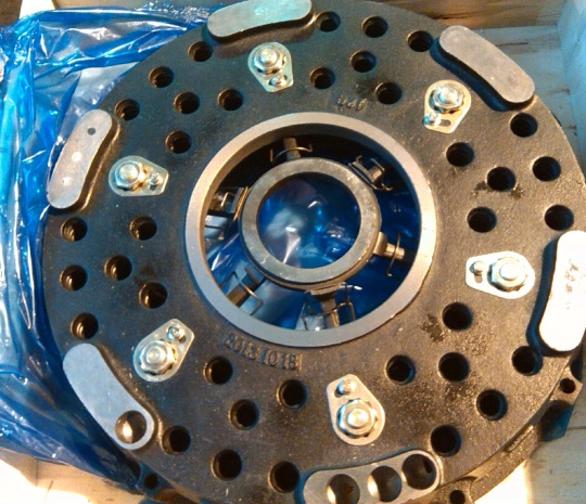 Корзина сцепления {420mm} (6-ти рычажная, чугун) 1601Z-090 - XML6129H,HIGER
