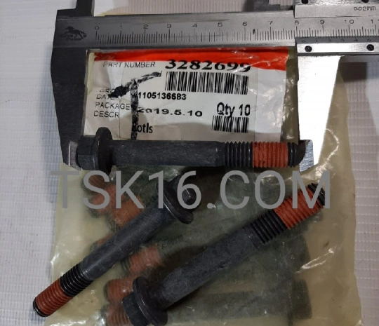 Болт М10*1,5*72 натяжителя ремня 3282699 - ISBe (Ориг)